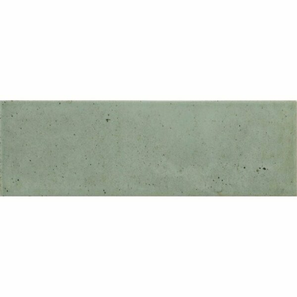 Apollo Tile Antiek 2.58 in. x 7.9 in. Glossy Green Ceramic Subway Wall and Floor Tile 5.38 sq. ft./case, 38PK MOD88CEL258A